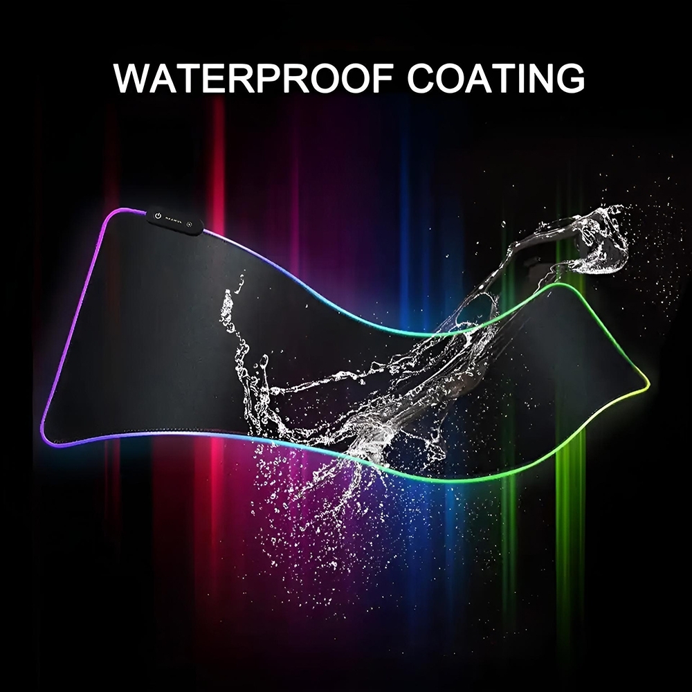 Gaming Keyboard Corsair - CORSAIR Comtuper マウスパッド RGB LED ライトゲーミングマウスパッド防水大型ゲーマーマウスカーペットビッグマウスキーボードパッド