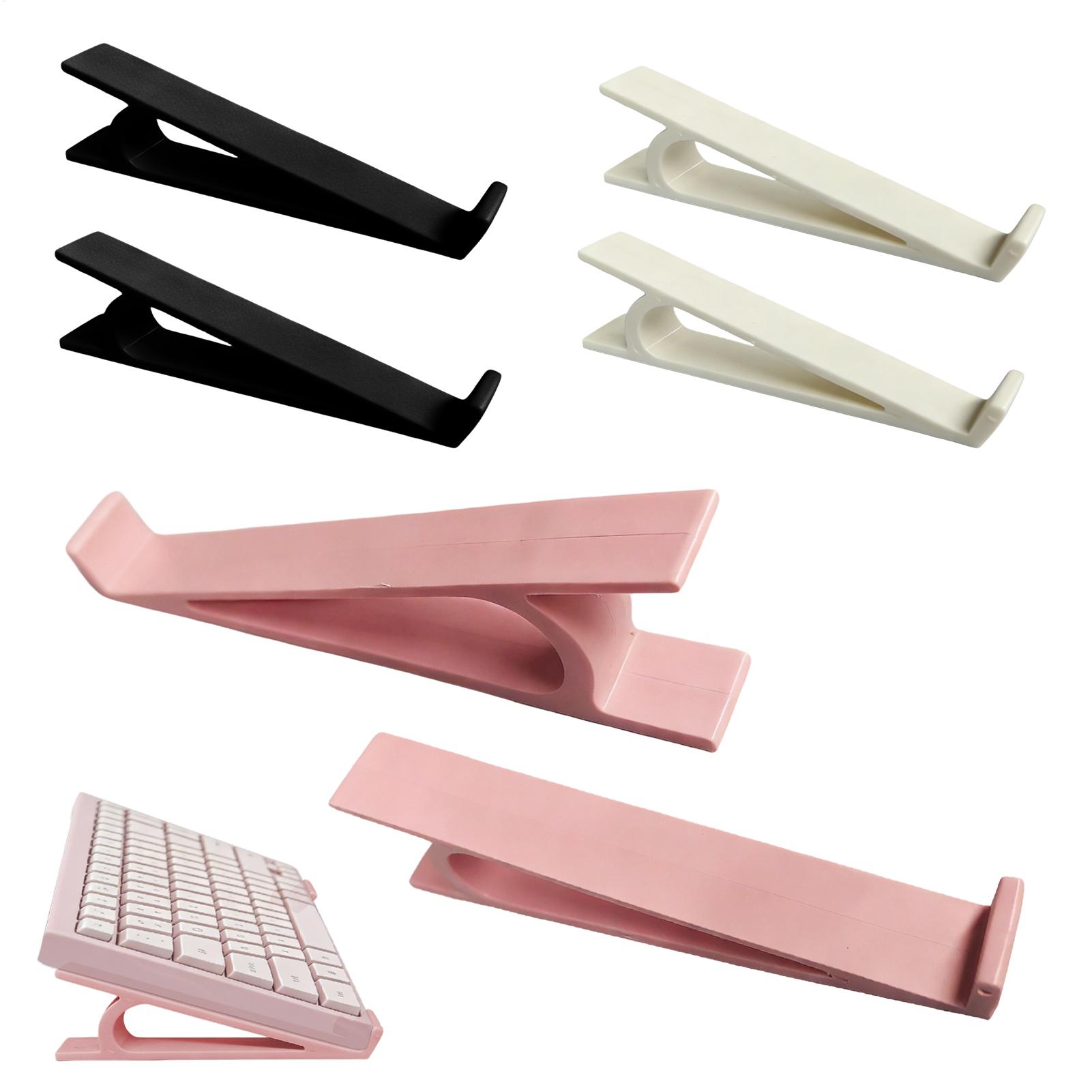 Gaming Keyboard Types - ユニバーサルキーボードライザースタンド 2 個/ペア人間工学に基づいた滑り止めコンピュータスタンドリフター、デスクタイピング、ゲーム、ホームオフィス用