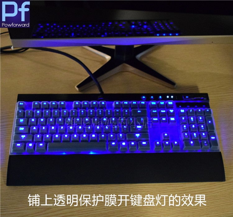 Gaming Keyboard Corsair - デスクトップ Pc キーボードカバー防水防塵クリアキーボード用コルセア K70 RGB ルクスメカニカルゲーミング