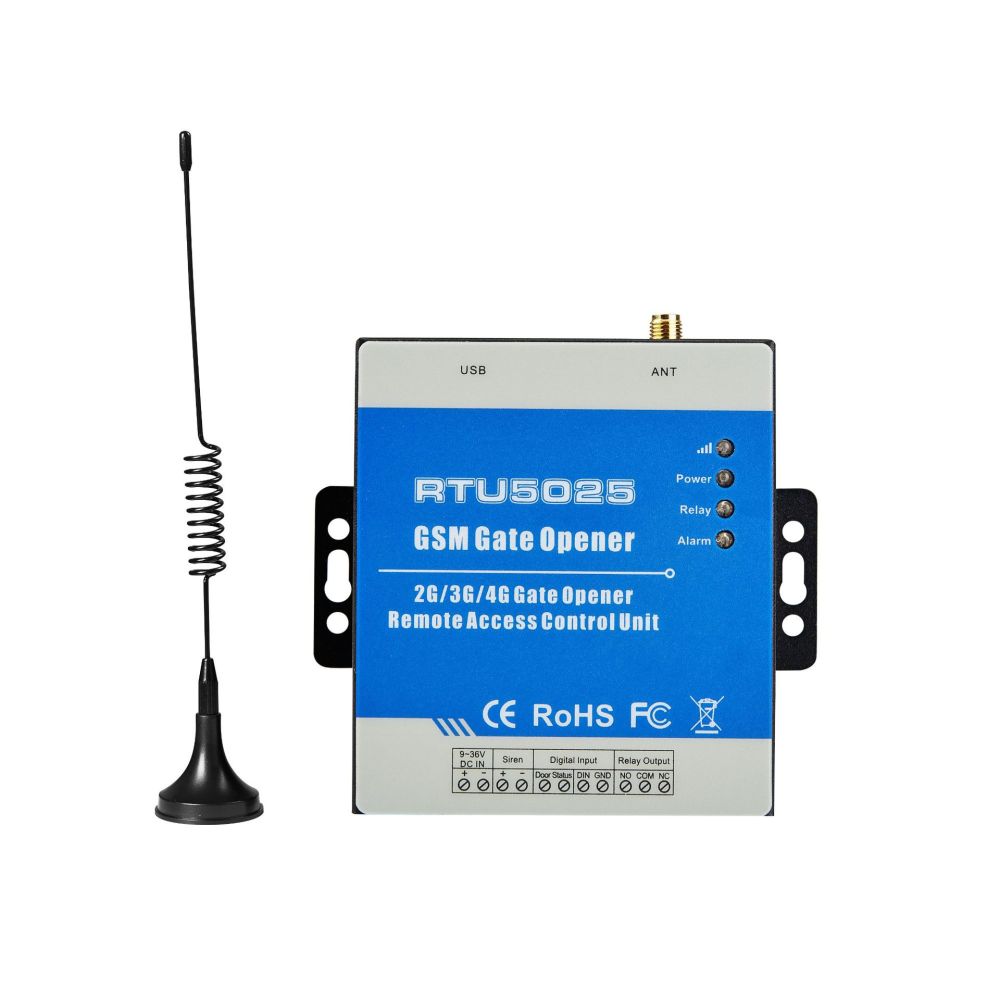 Switch Opener Tool - GSMリモートアクセススイッチRTU5025 ワイヤレス電話コントロールゲートオープナー ガレージドアバリア用 スマートホームセキュリティツール