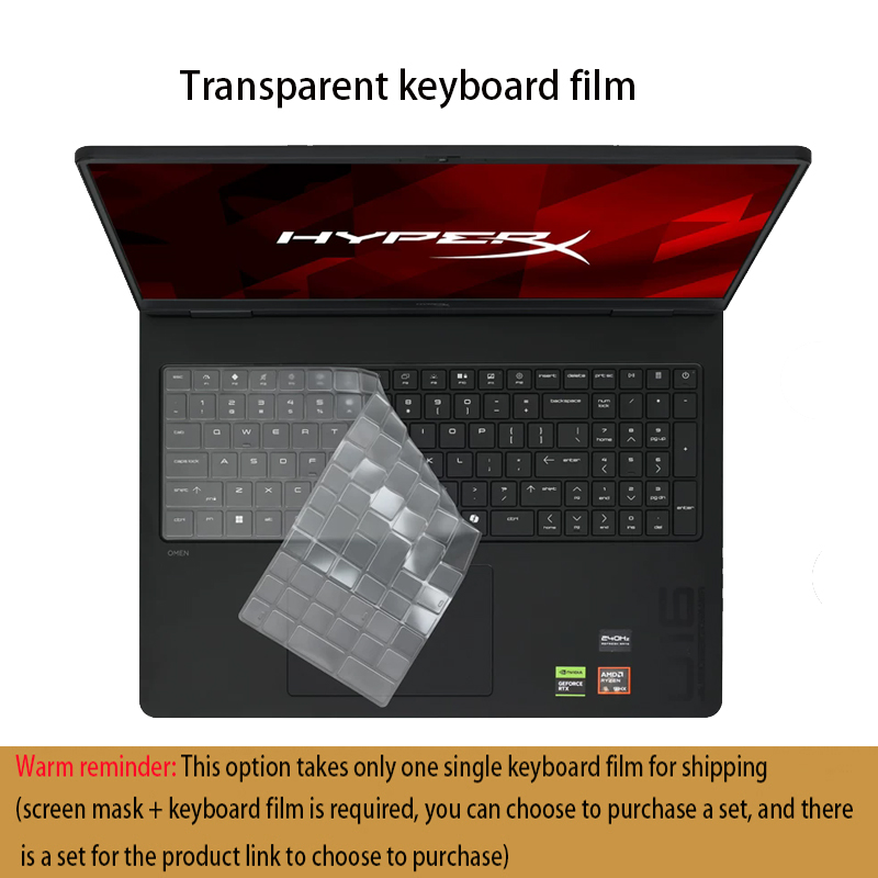 Gaming Keyboard Hyperx - HP HyperX OMEN 16-am 2026 スクリーンプロテクターゲーム用ラップトップ