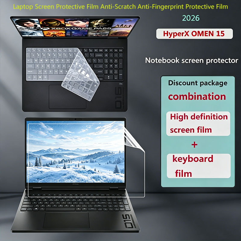 Gaming Keyboard Hyperx - 新しい HyperX OMEN ゲーミングノートパソコン用 15 ギガバイトのスクリーンプロテクター、コンピューターキーボードフィルム、ブルーライト防止スクリーンフィルム、HD