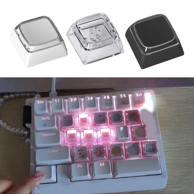 Mechanical Switch Tester - 10Keys PCキーキャップXDAプロファイル1U空白キーカバーメカニカルキーボードのユニークな文字キーボタンH8WDのユニークな文字キーボタン