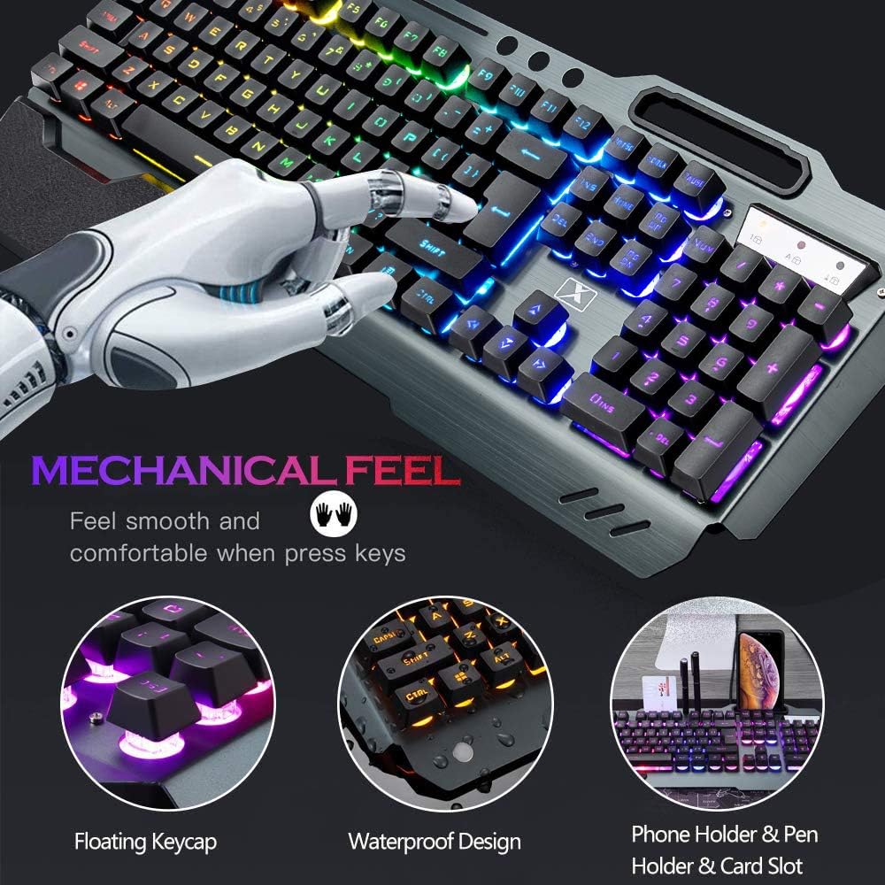 K680ワイヤレスゲーミングキーボードとマウスの組み合わせ、 - Gaming Keyboard Mouse Set のレビューと価格