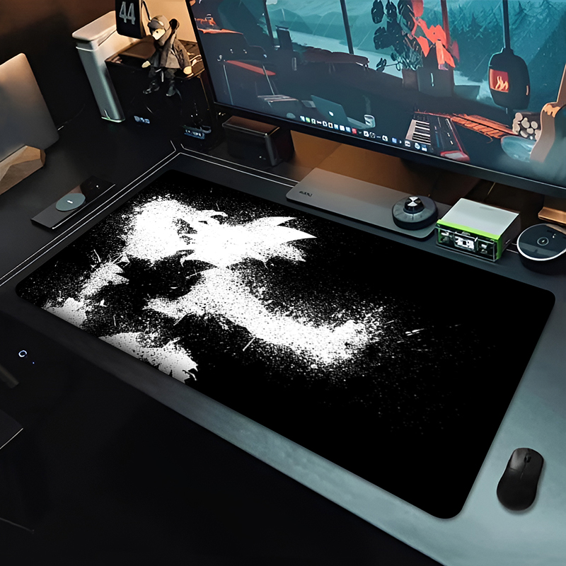 DBZ ブラックアニメマウスパッドドラゴンボール大型 PC  - Gaming Keyboard Higround のレビューと価格