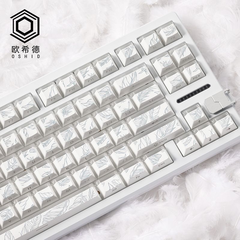 フェザーパターン97キーキャップ チェリープロファイル ライ - Gaming Keyboard Tkl のレビューと価格