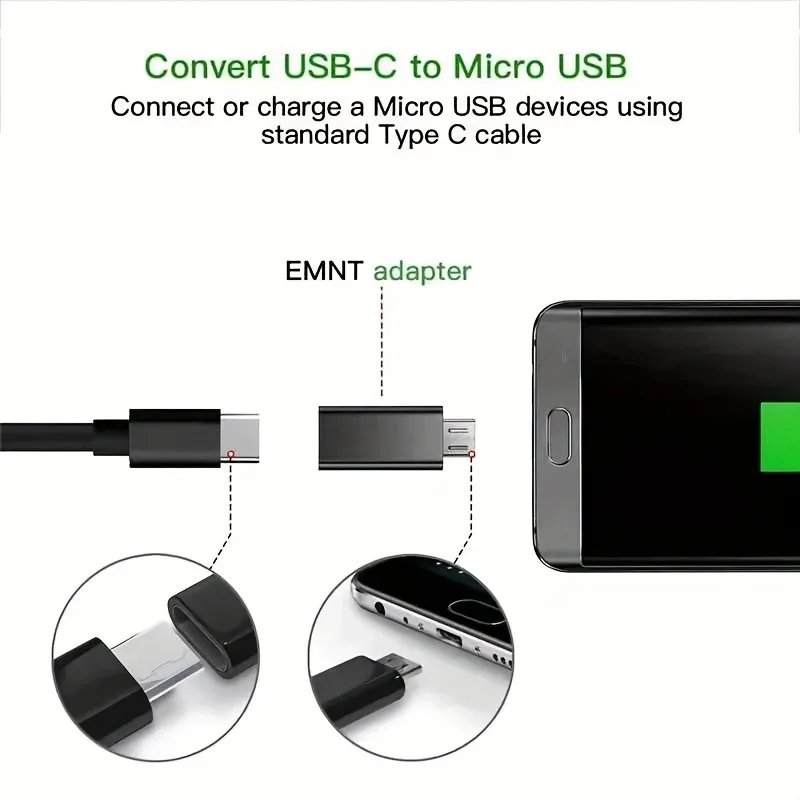 マイクロUSB - USB C OTGアダプター メス-オス - Gaming Keyboard Types のレビューと価格