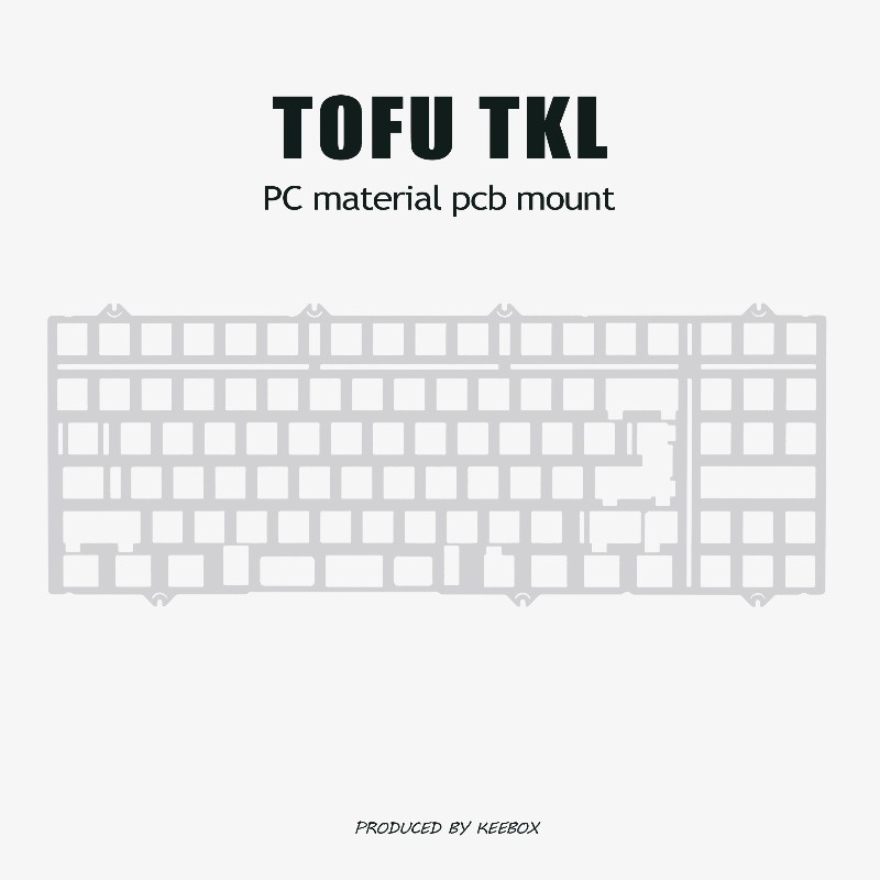 TOFU TKL キーボードポジショニングボードカスタム P - Gaming Keyboard Tkl のレビューと価格