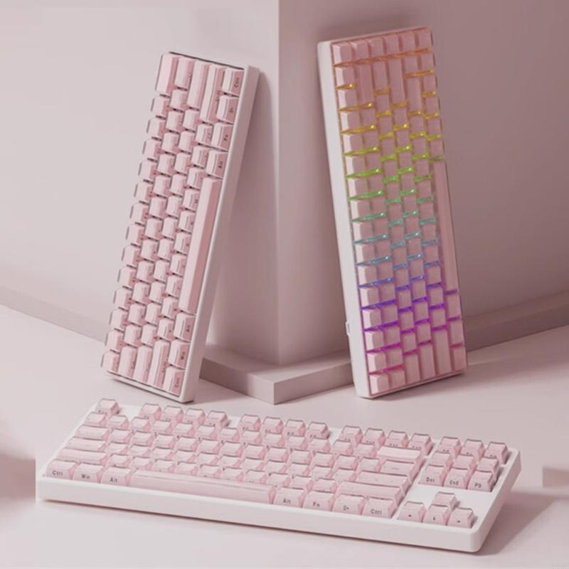 Crystal Jelly サイドプリントキーボードキーキャ - Gaming Keyboard Types のレビューと価格