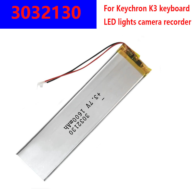 ISUNOO 3032130 3.7V 1800mAh 新し - Gaming Keyboard Tester のレビューと価格