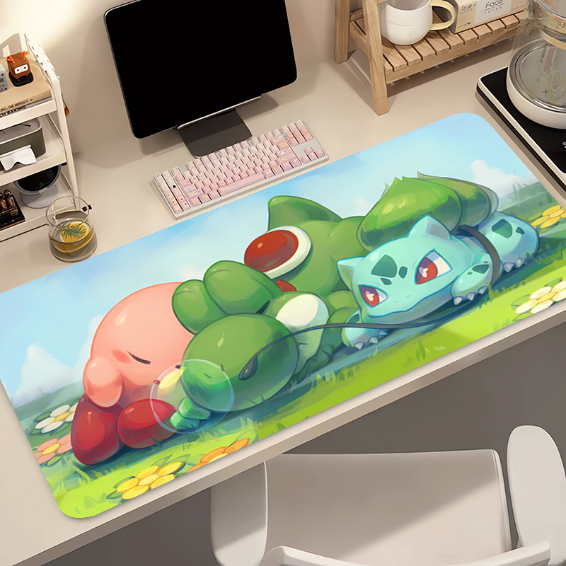 アニメマウスパッドポケモンフシギダネ大型ゲーマーキーボードデ - Gaming Keyboard Higround のレビューと価格
