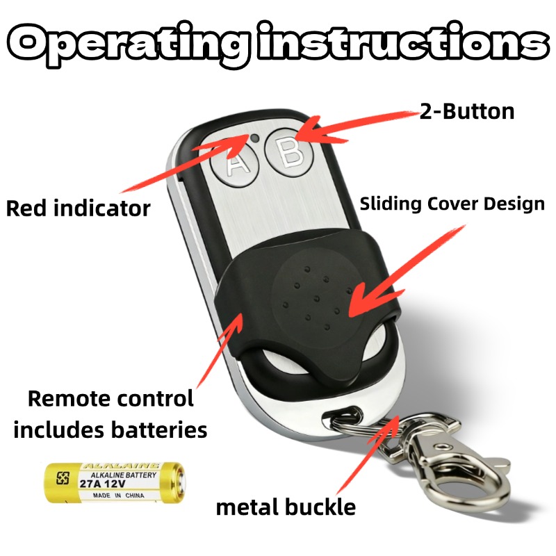 433.92MHz RF学習コードEV1527 2/4ボタン - Switch Opener Tool のレビューと価格