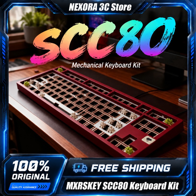 MXRSKEY SCC80 カスタムメカニカルキーボードキッ - Gaming Keyboard Tkl のレビューと価格