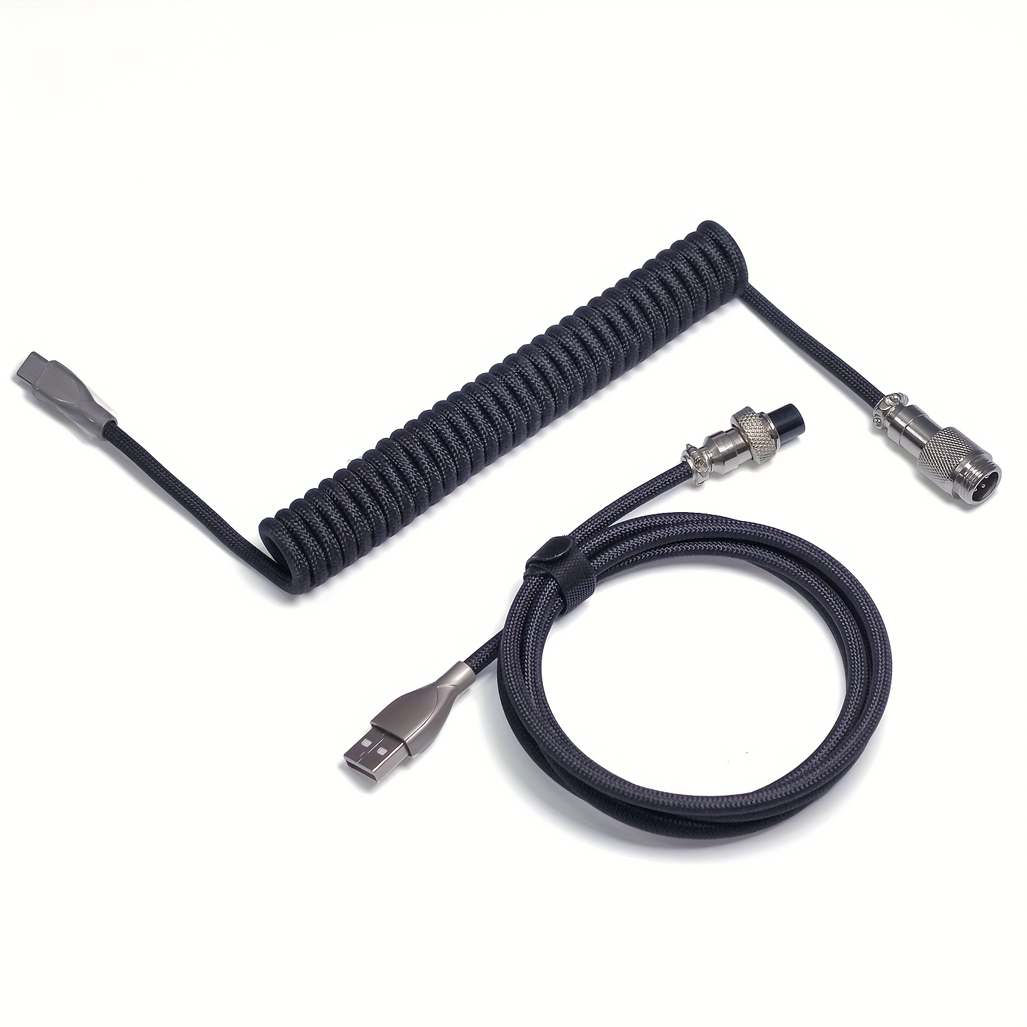 メカニカルキーボードコイル状ケーブルワイヤータイプ C US - Coiled Usb Cable のレビューと価格