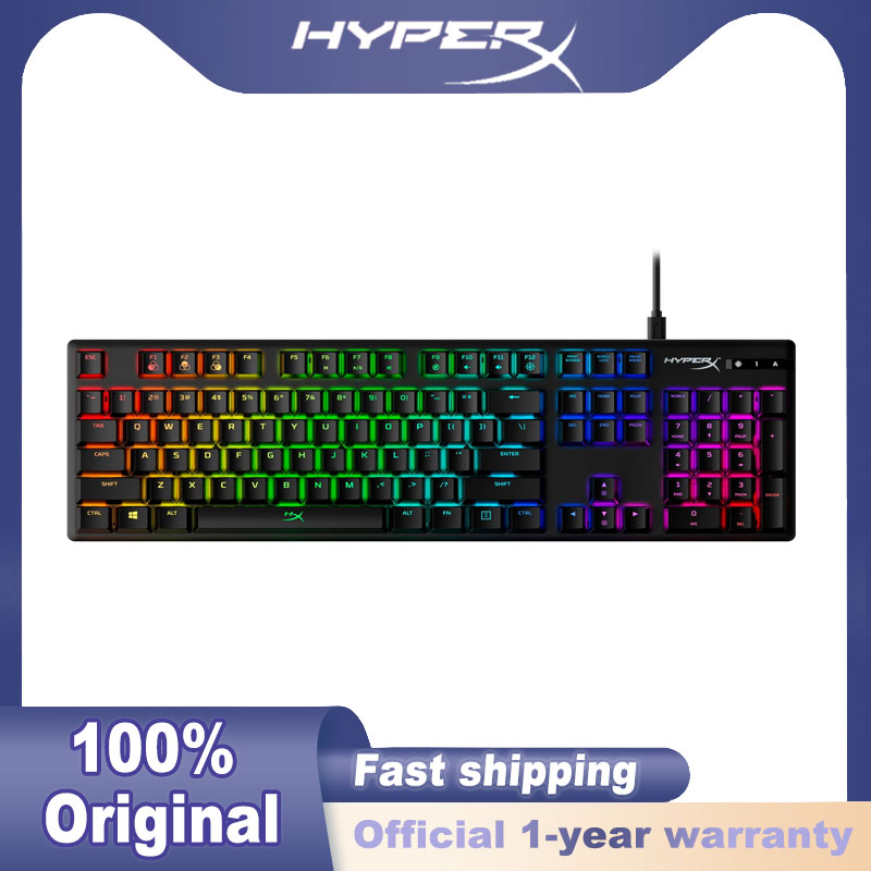 HyperX ゲーミングキーボード RGBバックライト フル - Gaming Keyboard Hyperx のレビューと価格
